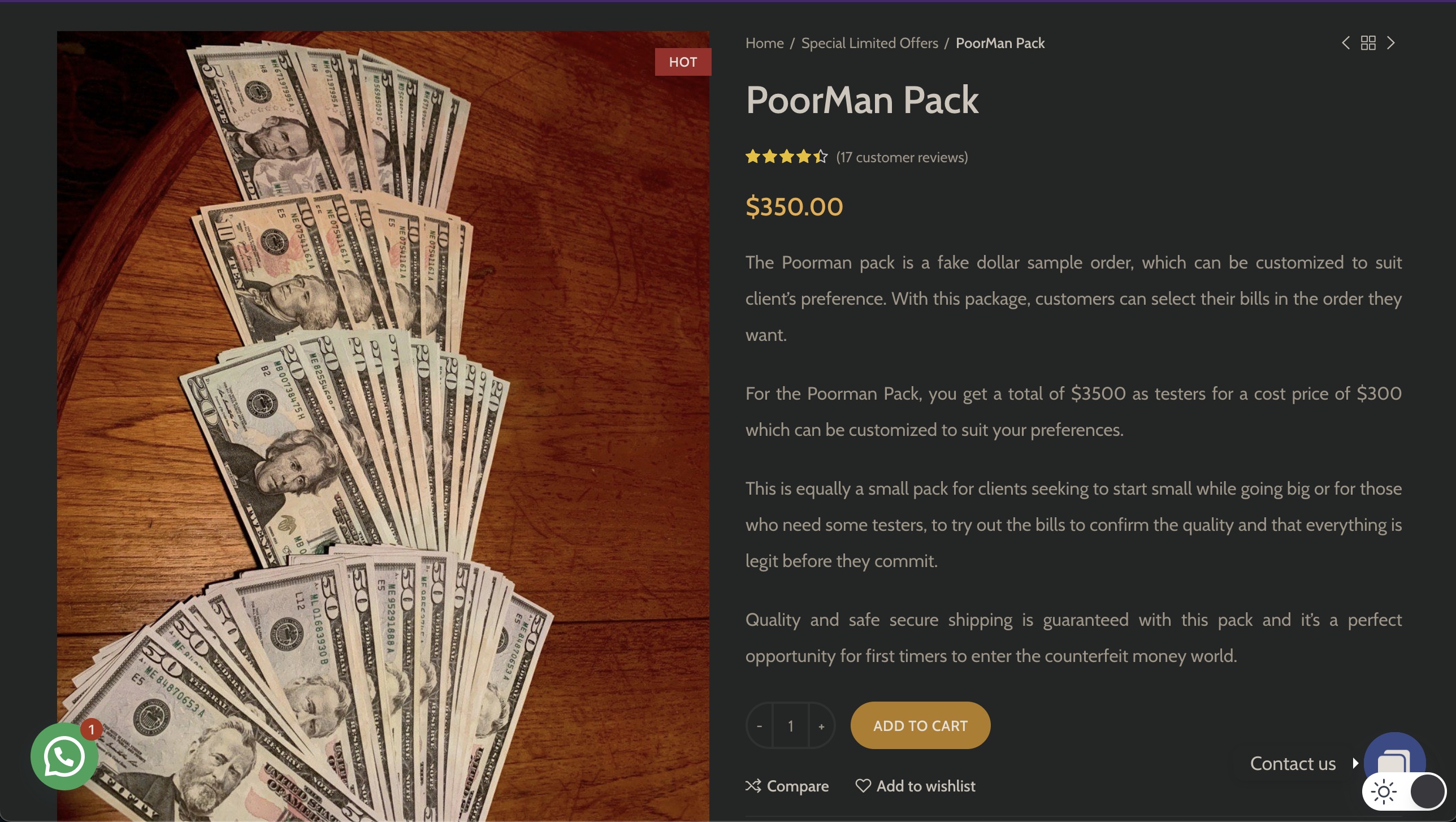 PoorMan Pack